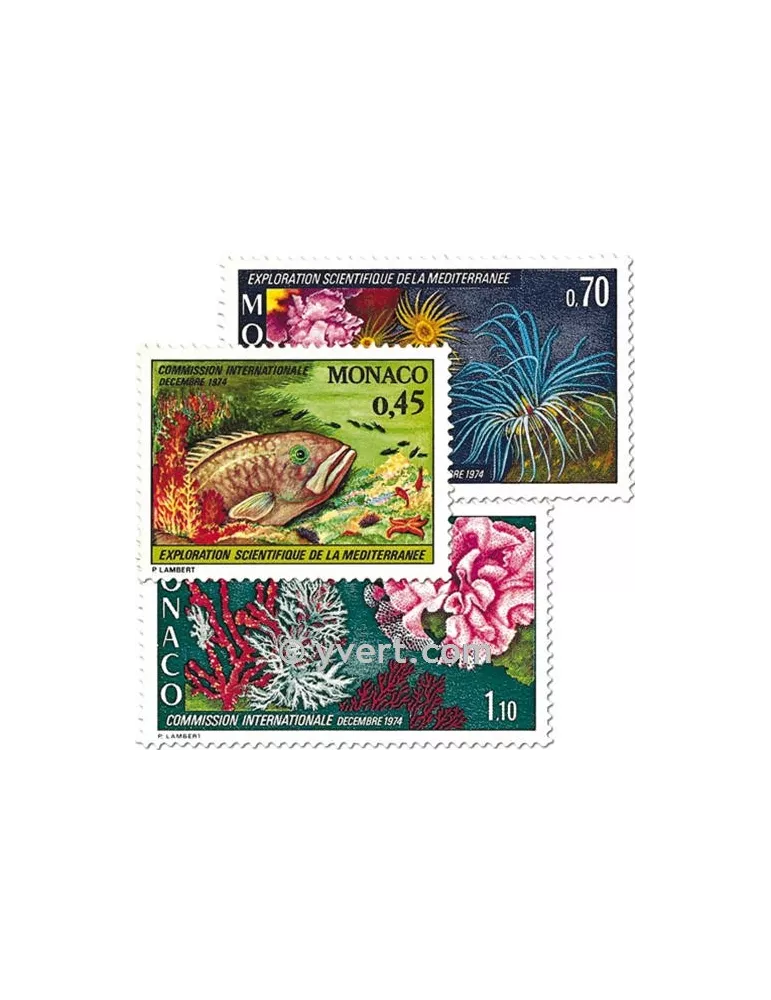n° 981/983 -  Timbre Monaco Poste