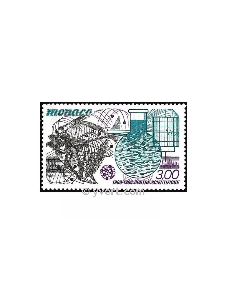 n° 1474 -  Timbre Monaco Poste