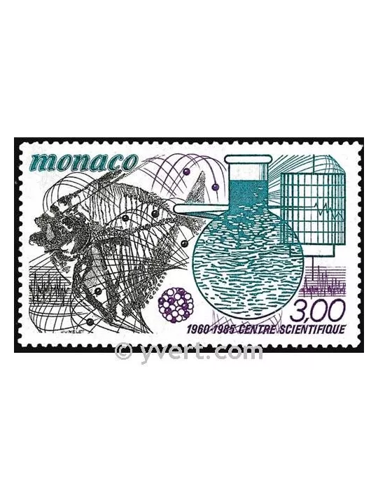 n° 1474 -  Timbre Monaco Poste