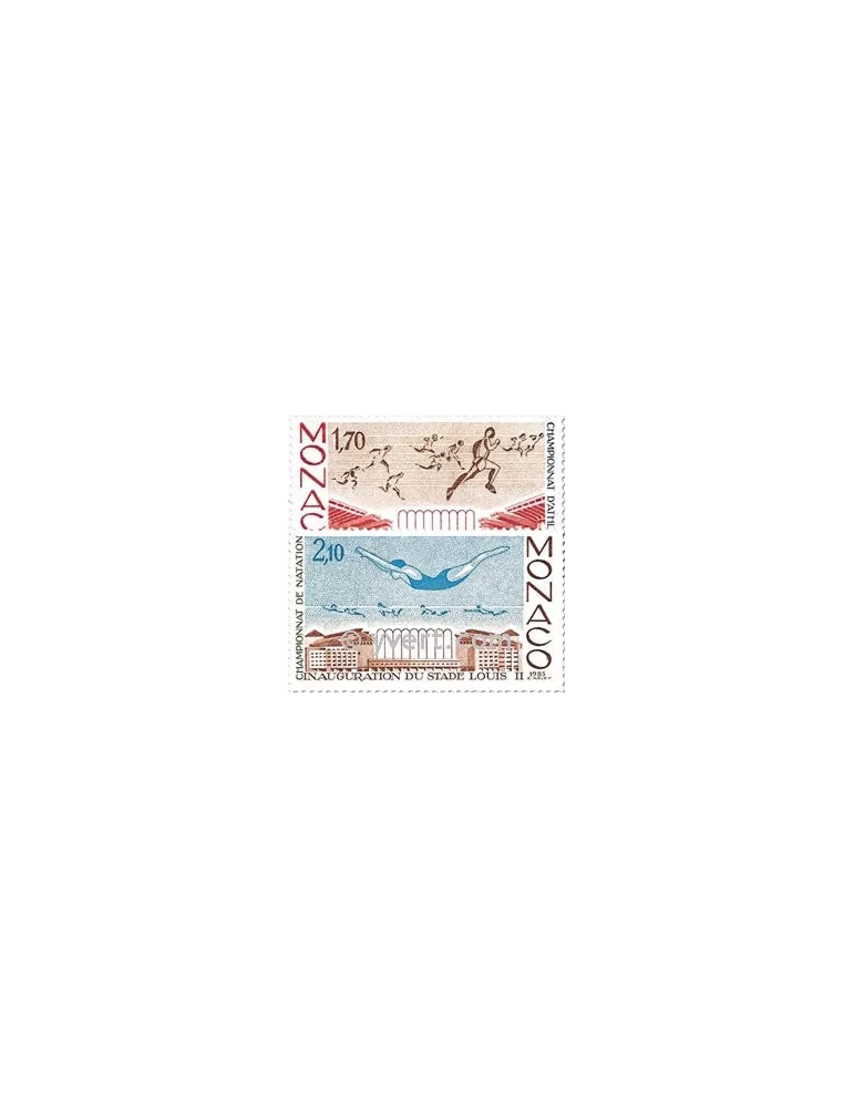 n° 1475/1476 -  Timbre Monaco Poste