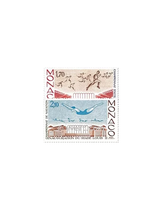 n° 1475/1476 -  Timbre Monaco Poste