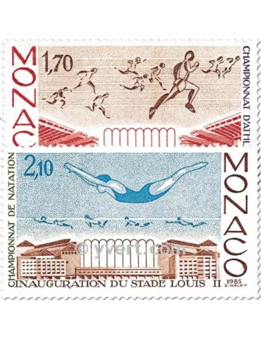 n° 1475/1476 -  Timbre Monaco Poste 2