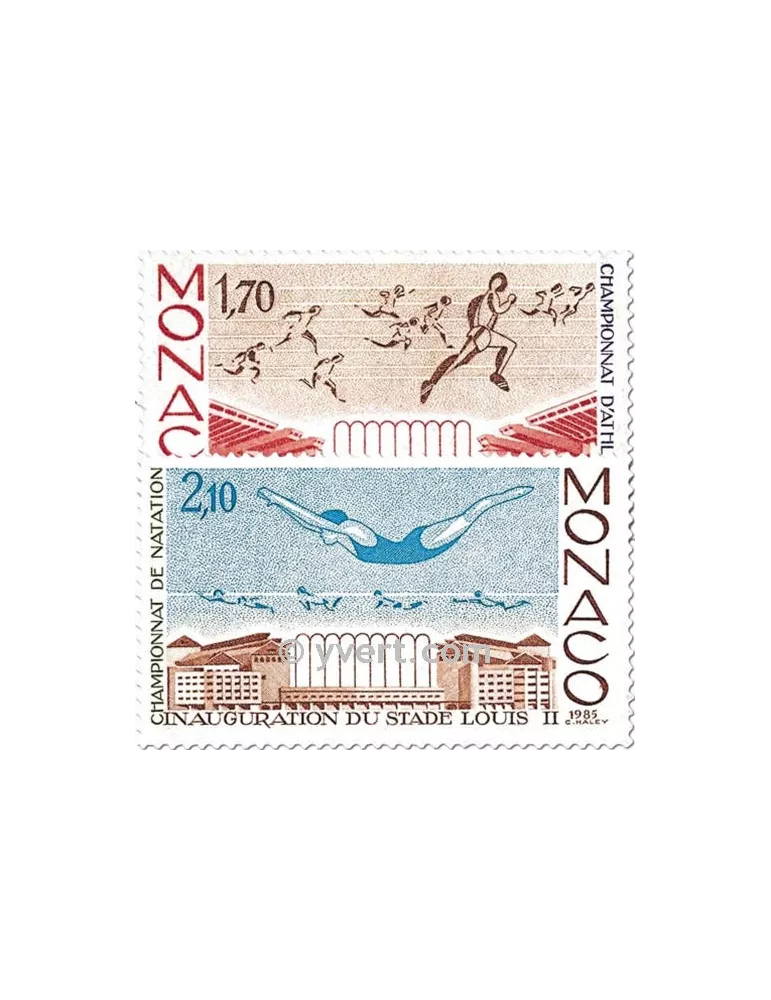 n° 1475/1476 -  Timbre Monaco Poste