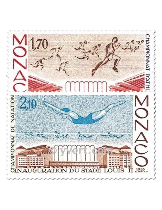 n° 1475/1476 -  Timbre Monaco Poste