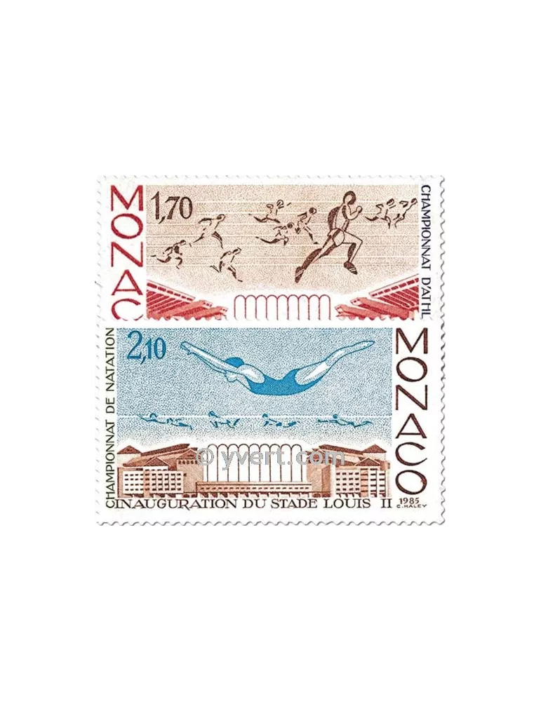n° 1475/1476 -  Timbre Monaco Poste