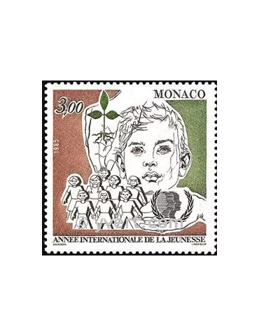 n° 1478 -  Timbre Monaco Poste