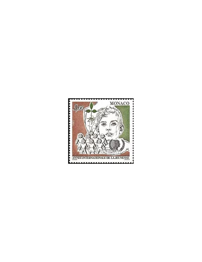 n° 1478 -  Timbre Monaco Poste