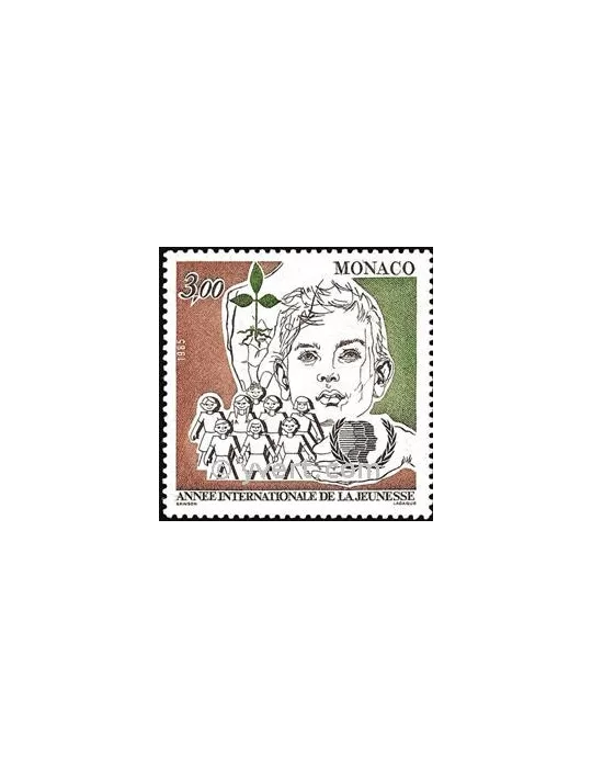 n° 1478 -  Timbre Monaco Poste