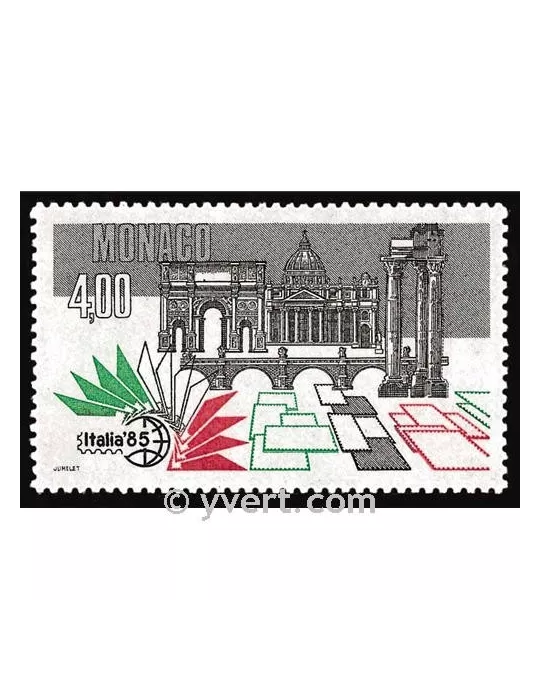 n° 1491 -  Timbre Monaco Poste