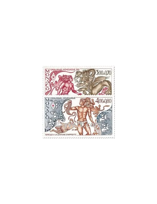 n° 1494/1495 -  Timbre Monaco Poste