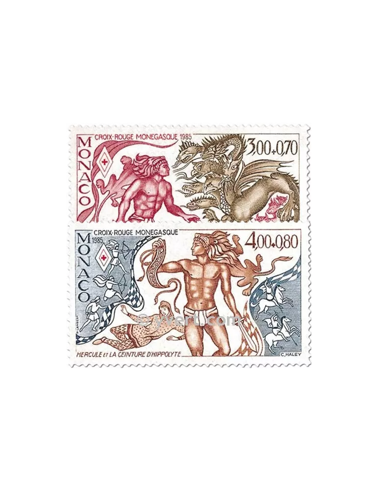 n° 1494/1495 -  Timbre Monaco Poste
