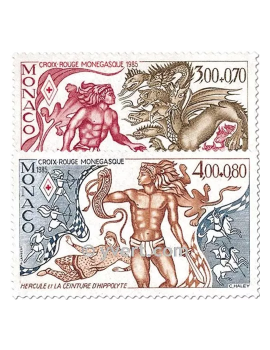 n° 1494/1495 -  Timbre Monaco Poste