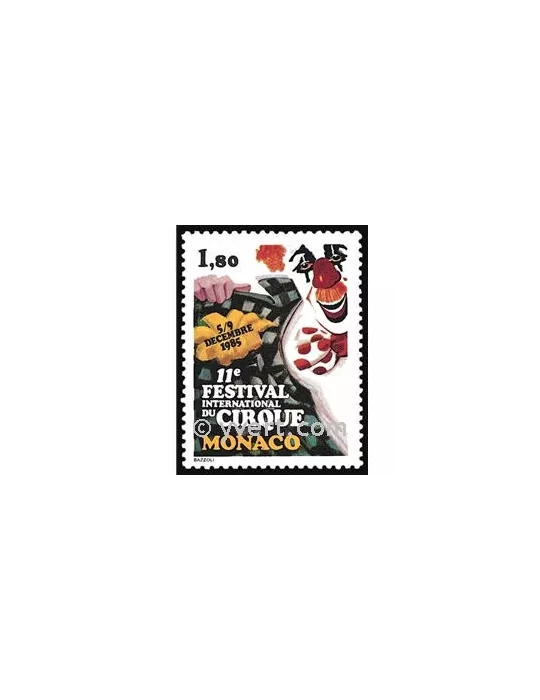n° 1496 -  Timbre Monaco Poste