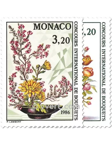 n° 1497/1498 -  Timbre Monaco Poste 2