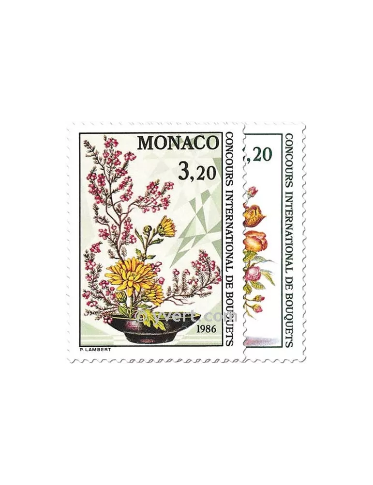n° 1497/1498 -  Timbre Monaco Poste