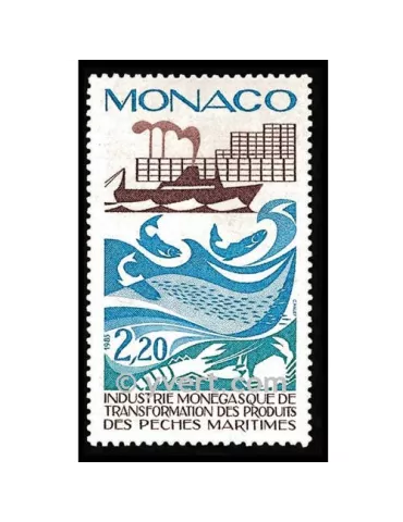 n° 1499 -  Timbre Monaco Poste 2