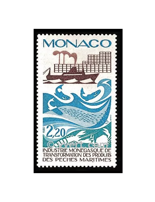 n° 1499 -  Timbre Monaco Poste