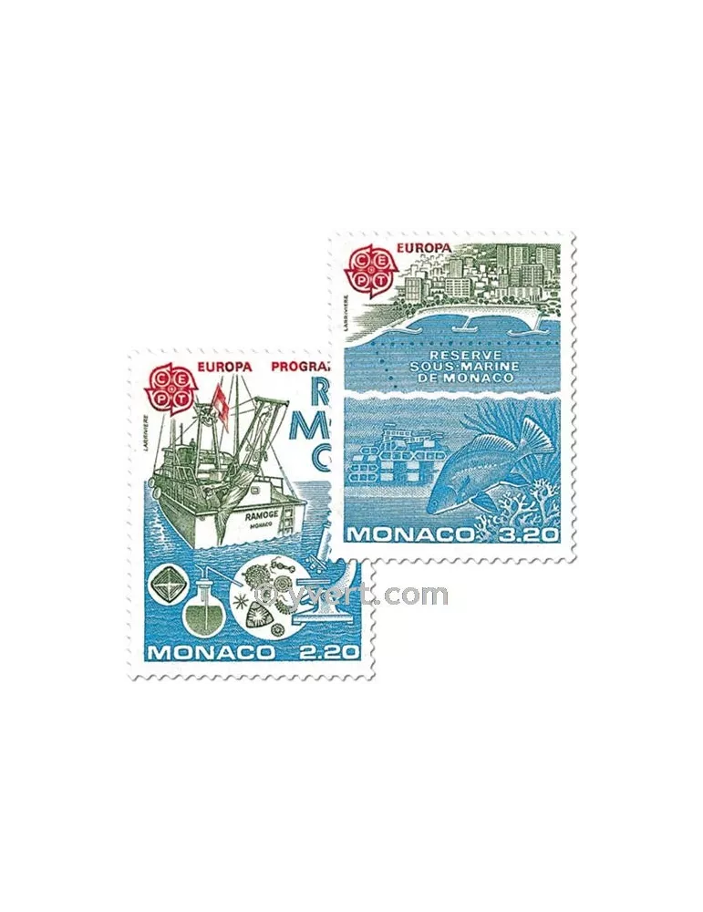 n° 1520/1521 -  Timbre Monaco Poste