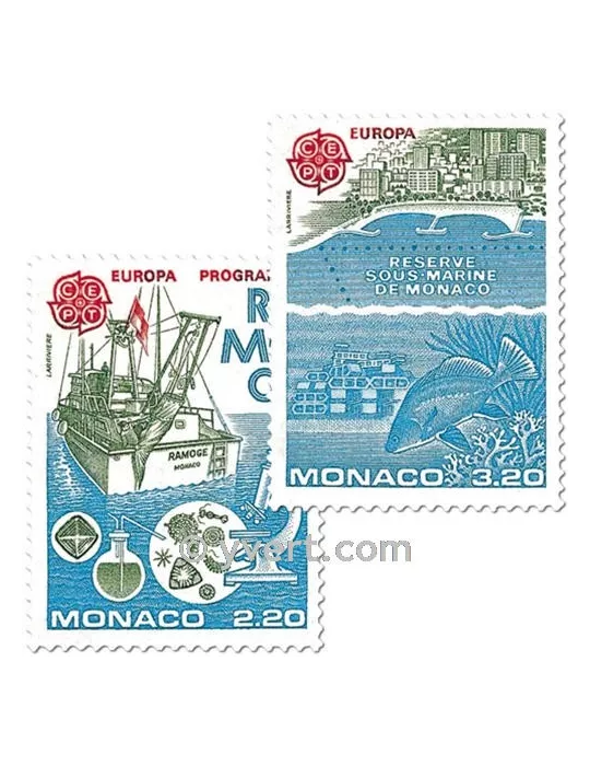 n° 1520/1521 -  Timbre Monaco Poste