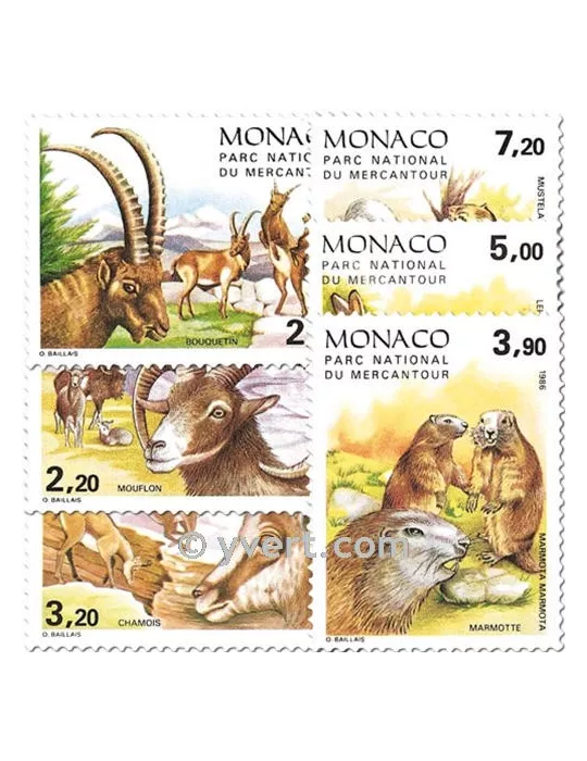n° 1522/1527 -  Timbre Monaco Poste