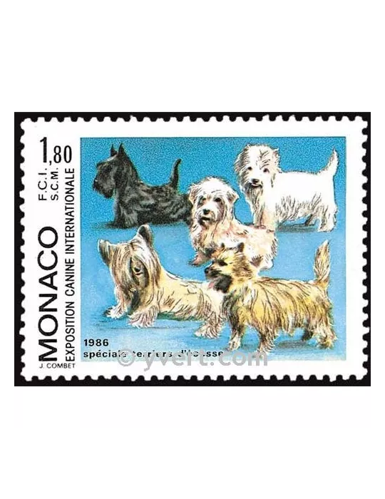 n° 1530 -  Timbre Monaco Poste