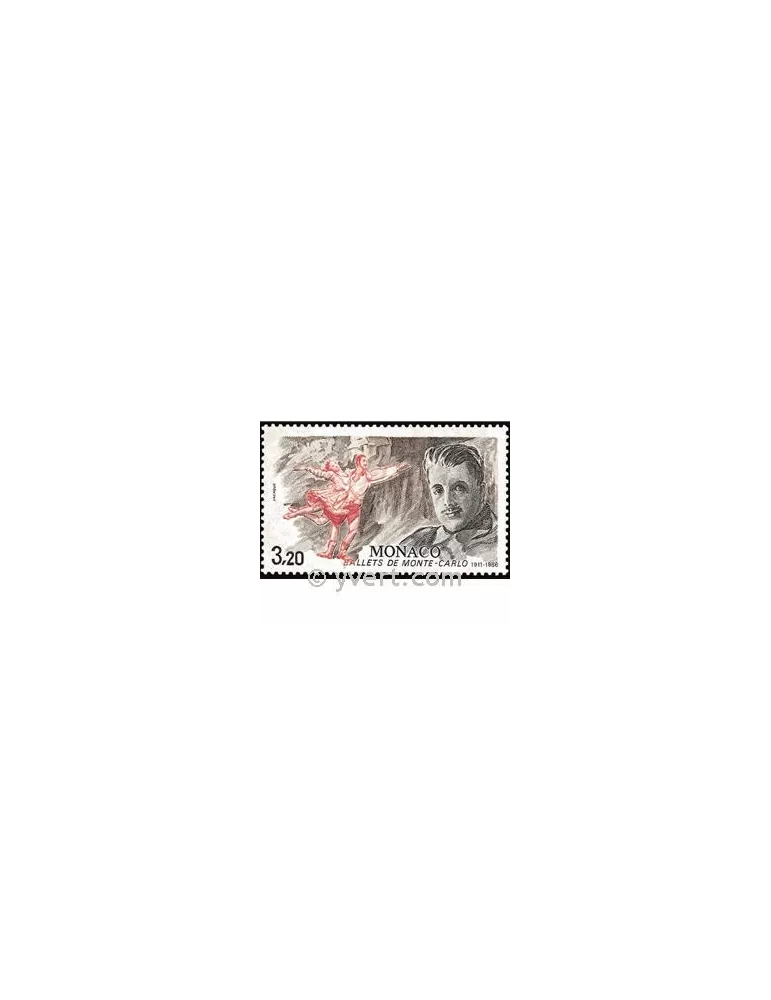 n° 1533 -  Timbre Monaco Poste
