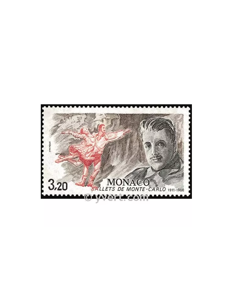 n° 1533 -  Timbre Monaco Poste