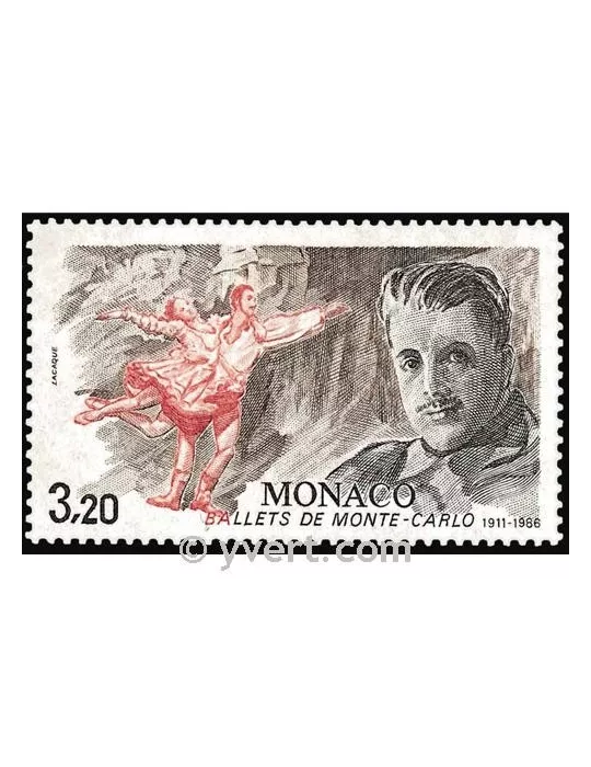 n° 1533 -  Timbre Monaco Poste