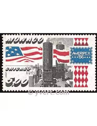 n° 1537 -  Timbre Monaco Poste 2