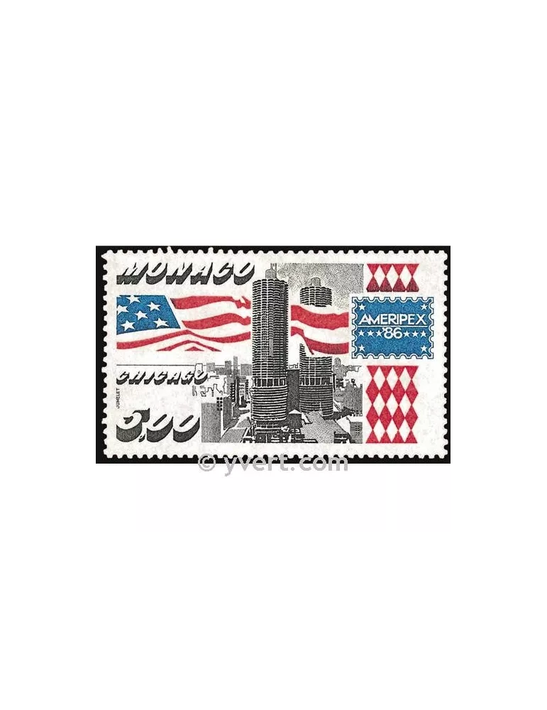 n° 1537 -  Timbre Monaco Poste