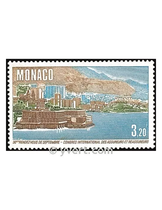 n° 1540 -  Timbre Monaco Poste