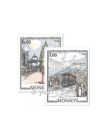 n° 1543/1544 -  Timbre Monaco Poste