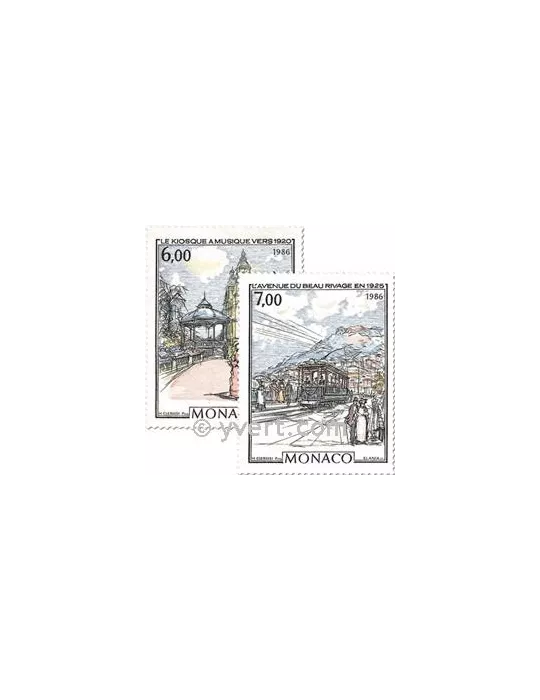 n° 1543/1544 -  Timbre Monaco Poste