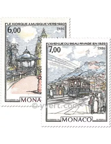 n° 1543/1544 -  Timbre Monaco Poste 2