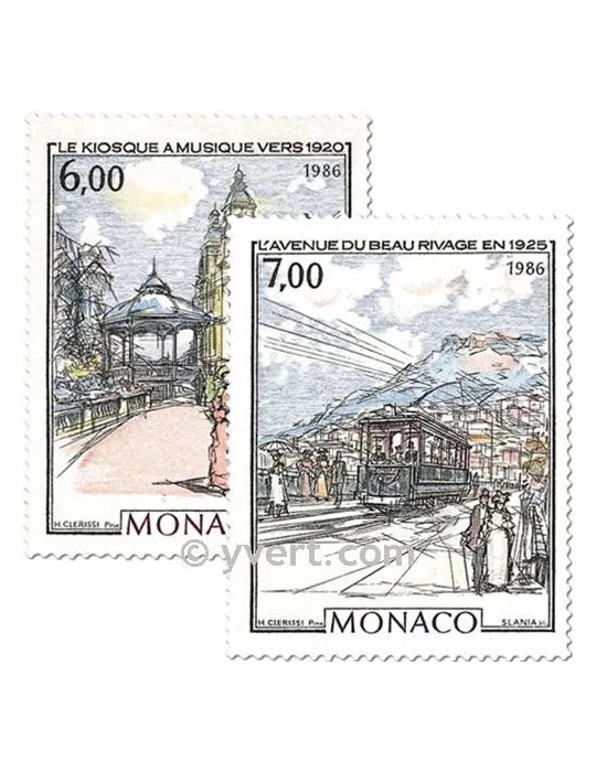 n° 1543/1544 -  Timbre Monaco Poste