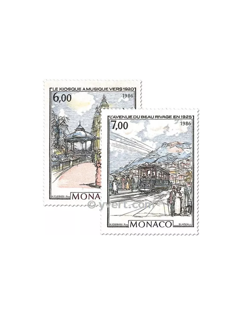 n° 1543/1544 -  Timbre Monaco Poste