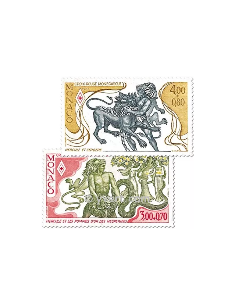 n° 1545/1546 -  Timbre Monaco Poste