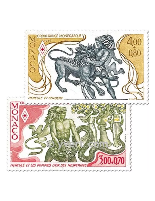 n° 1545/1546 -  Timbre Monaco Poste