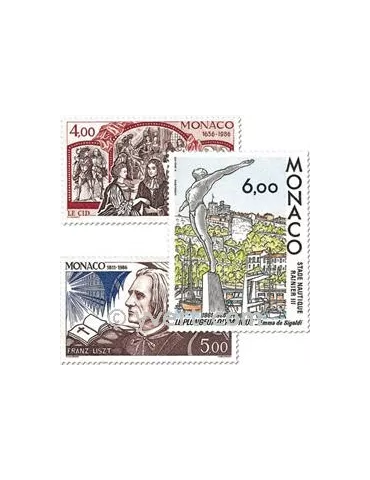 n° 1547/1549 -  Timbre Monaco Poste