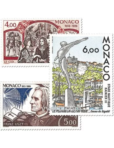 n° 1547/1549 -  Timbre Monaco Poste 2