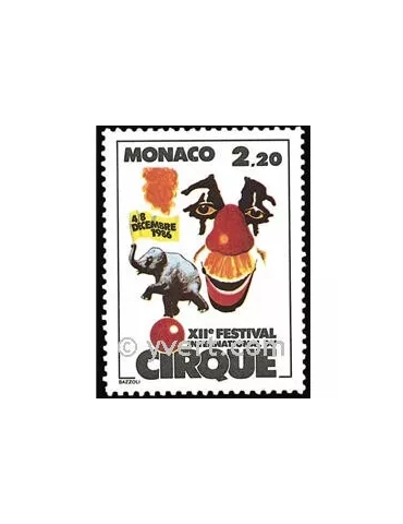 n° 1550 -  Timbre Monaco Poste