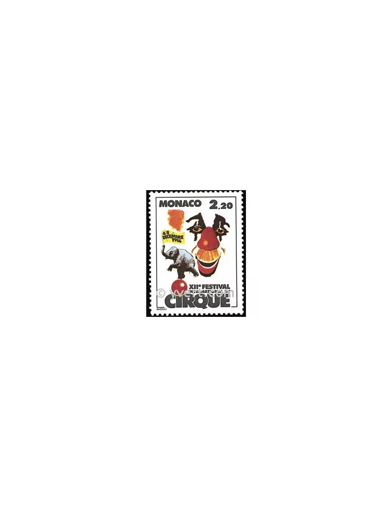 n° 1550 -  Timbre Monaco Poste