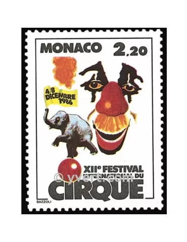 n° 1550 -  Timbre Monaco Poste 2