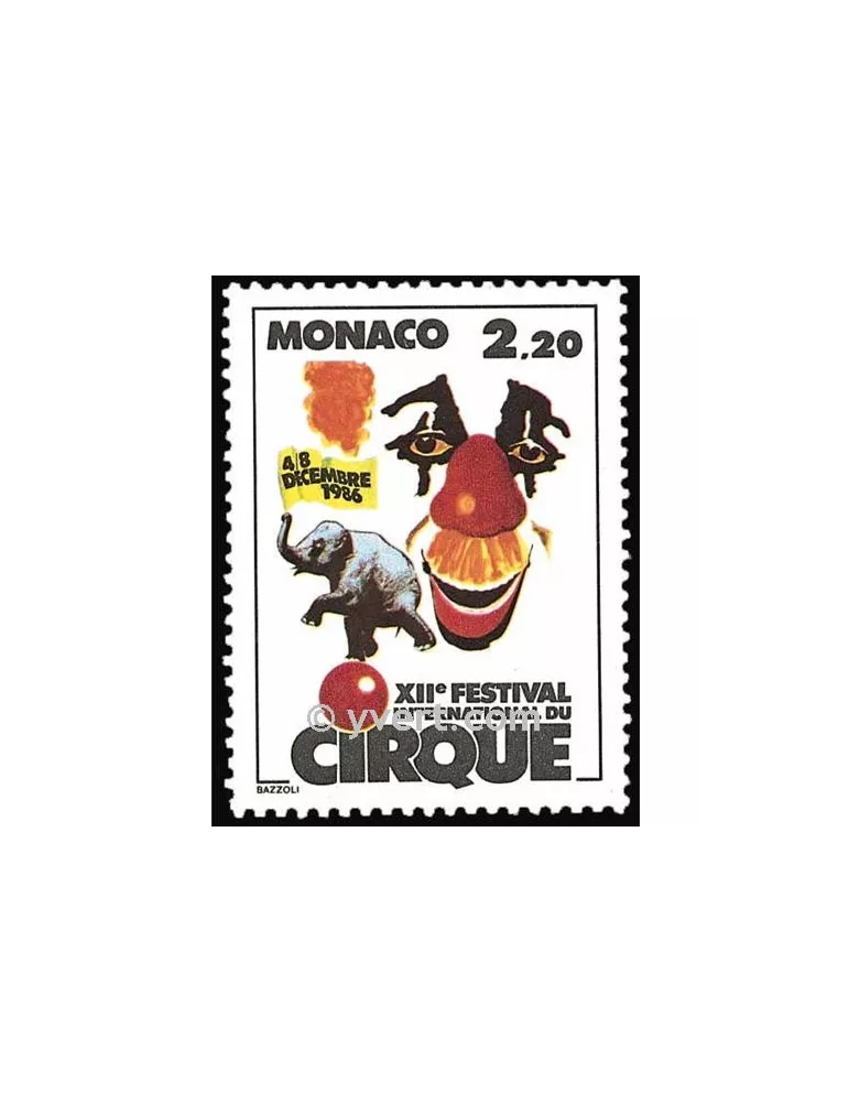 n° 1550 -  Timbre Monaco Poste
