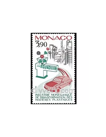 n° 1553 -  Timbre Monaco Poste