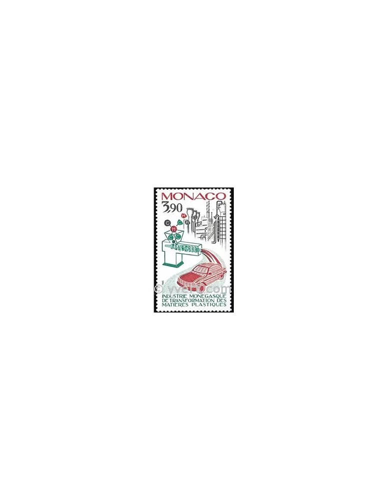 n° 1553 -  Timbre Monaco Poste