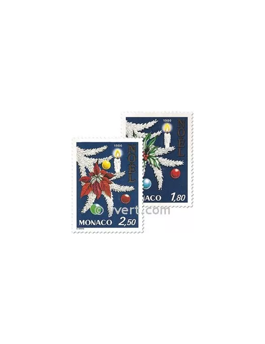 n° 1554/1555 -  Timbre Monaco Poste