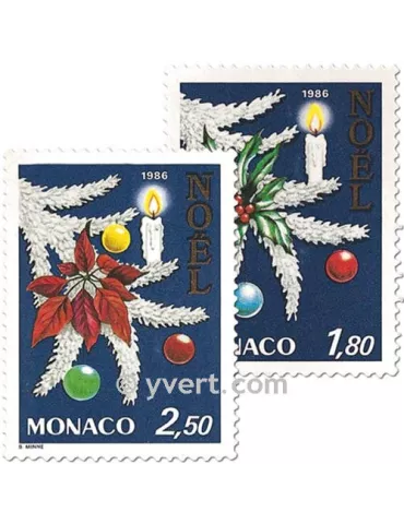 n° 1554/1555 -  Timbre Monaco Poste 2