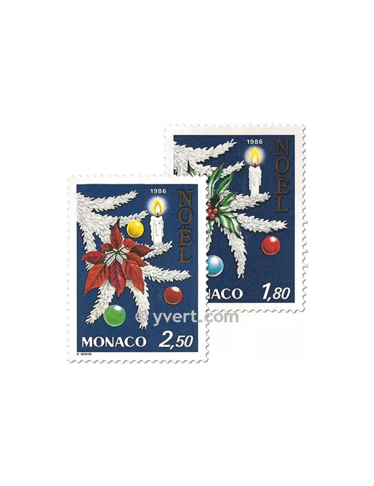 n° 1554/1555 -  Timbre Monaco Poste