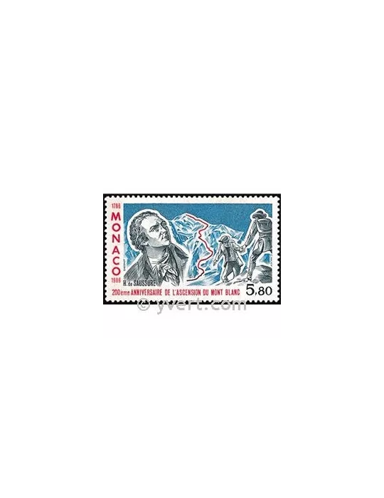n° 1556 -  Timbre Monaco Poste
